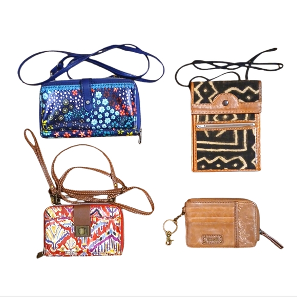 Sakroots Handbags - Boho Crossbody Wallet Bundle